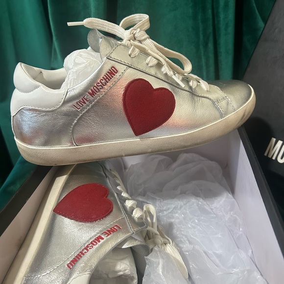 Love Moschino Shoes - Love Moschino Heart Sneakers